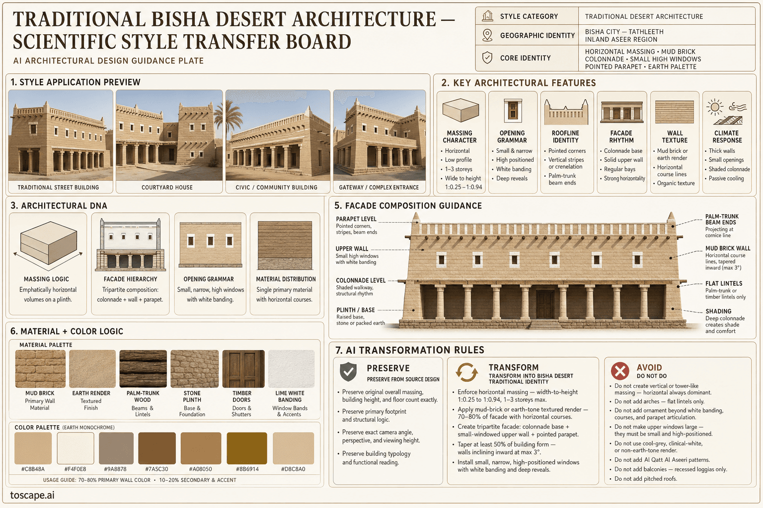 Bisha Desert Traditional hero plate — Saudi Arabia
