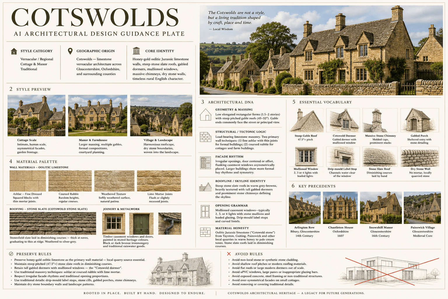 Cotswolds hero plate — United Kingdom