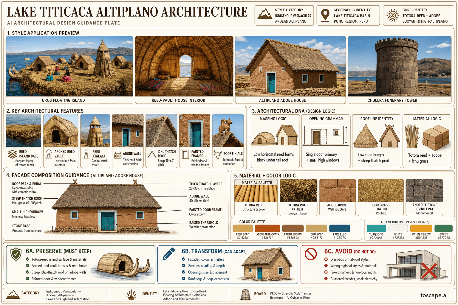 Lake Titicaca Altiplano hero plate — Peru