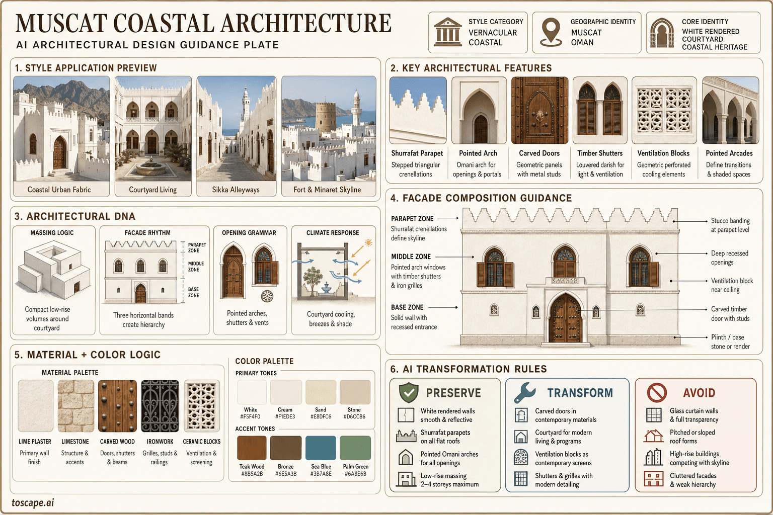 Muscat Coastal hero plate — Oman