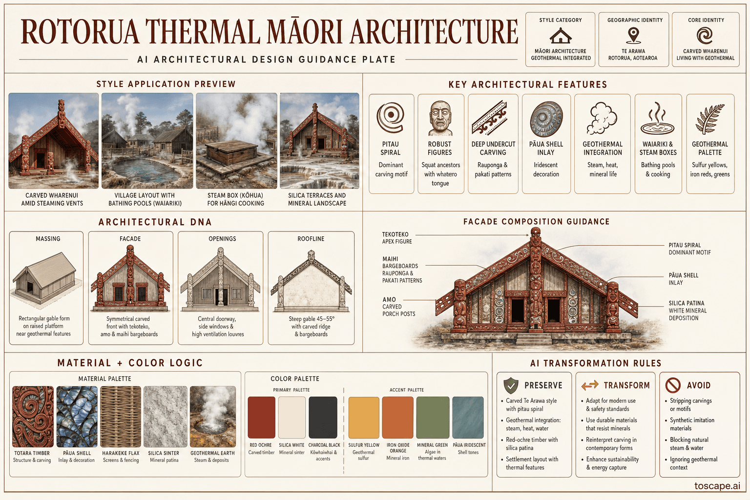 Rotorua Thermal Māori hero plate — New Zealand