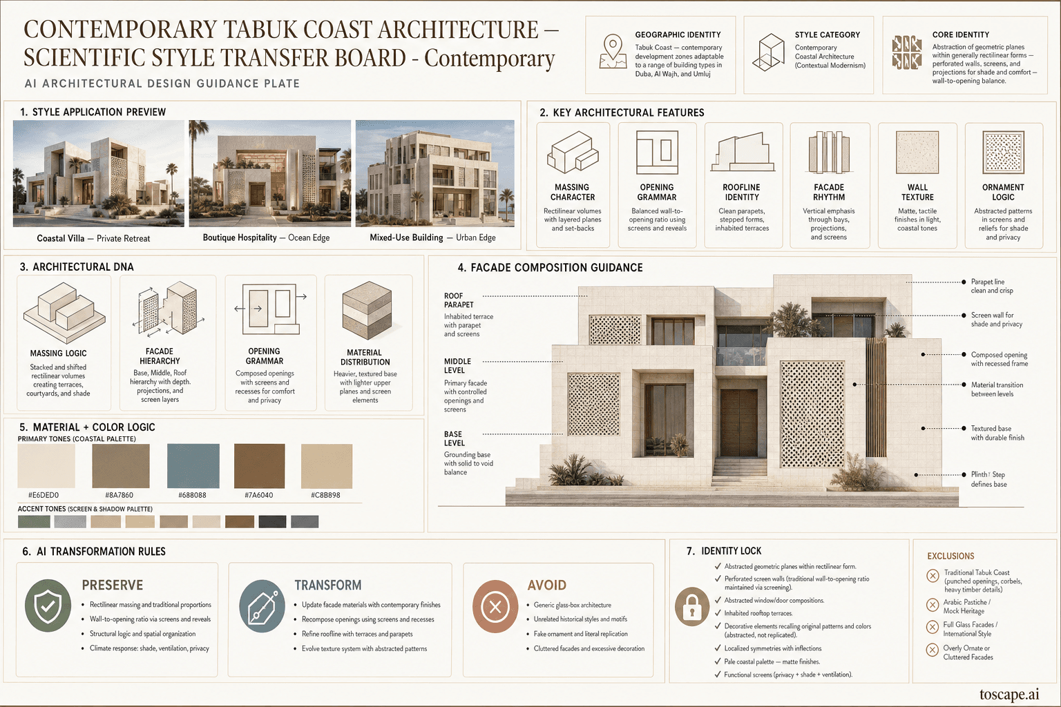 Tabuk Coast Contemporary hero plate — Saudi Arabia