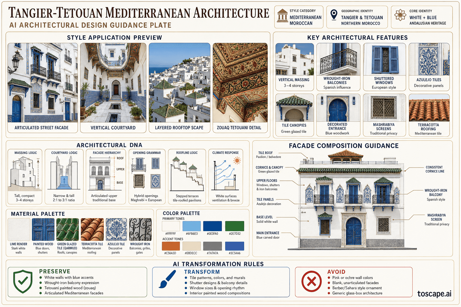 Tangier-Tetouan Mediterranean hero plate — Morocco