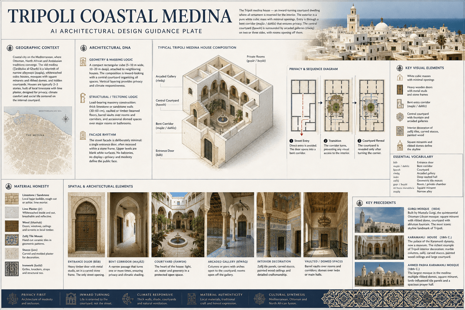 Tripoli Coastal Medina hero plate — Libya