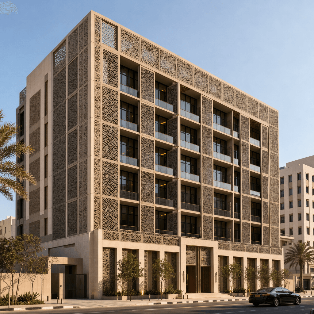 Mashrabiya Contemporary architectural style - Islamic world and hot-arid regions - Middle East, North Africa, southern Spain, and...