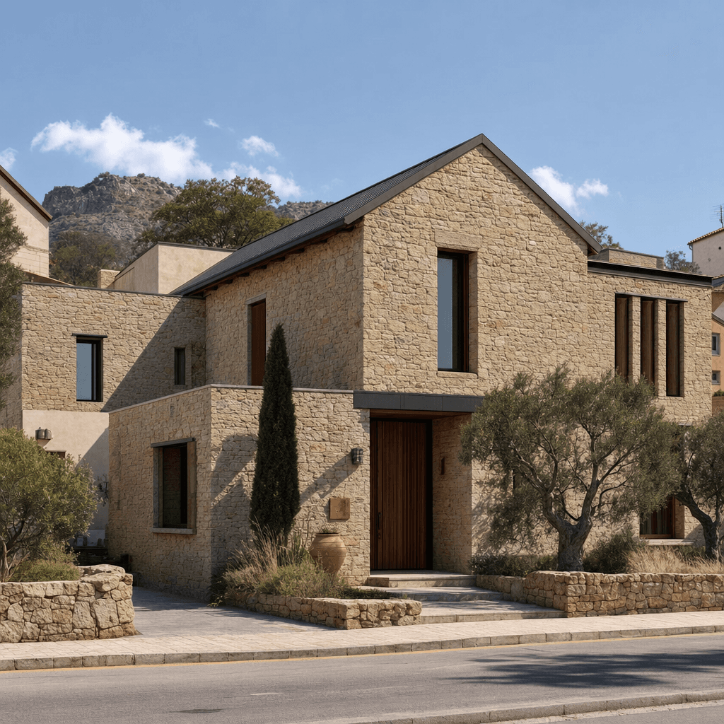 Neo Vernacular Contemporary architectural style - Region-specific - each application draws from a particular vernacular tradition (Mediterr...