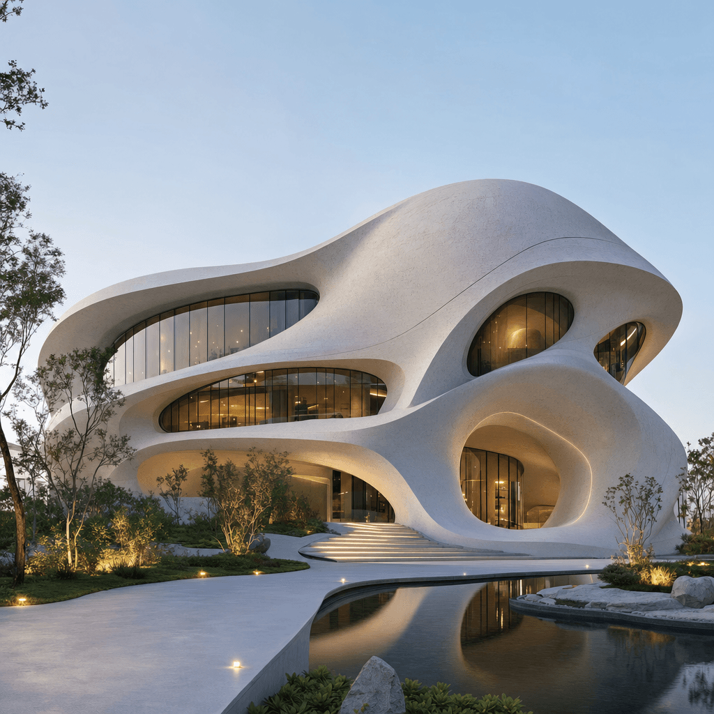 Organic Digital architectural style - Global - Organic Digital architecture emerged in the 2000s-2010s at the intersection of...