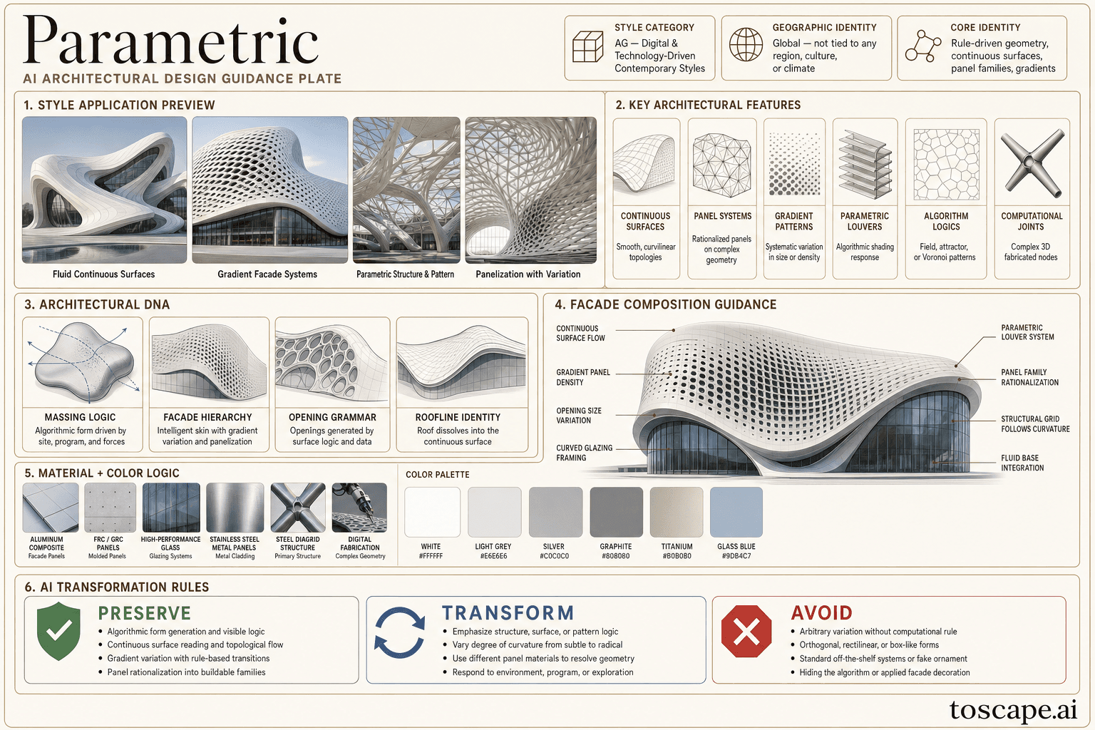 Parametric hero plate - Global - not tied to any region, culture, or climate.