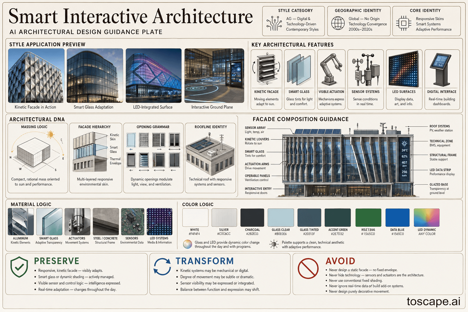 Smart Interactive Architecture hero plate - Global - Smart Interactive Architecture has no geographic origin.