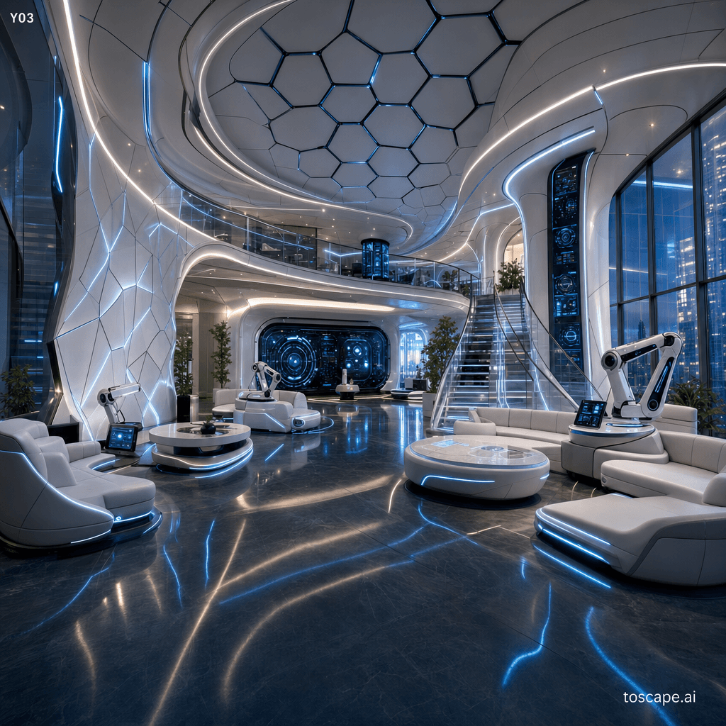Adaptive Robotic Space interior style reference