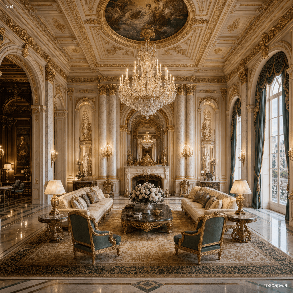 Beaux-Arts Grand interior style reference