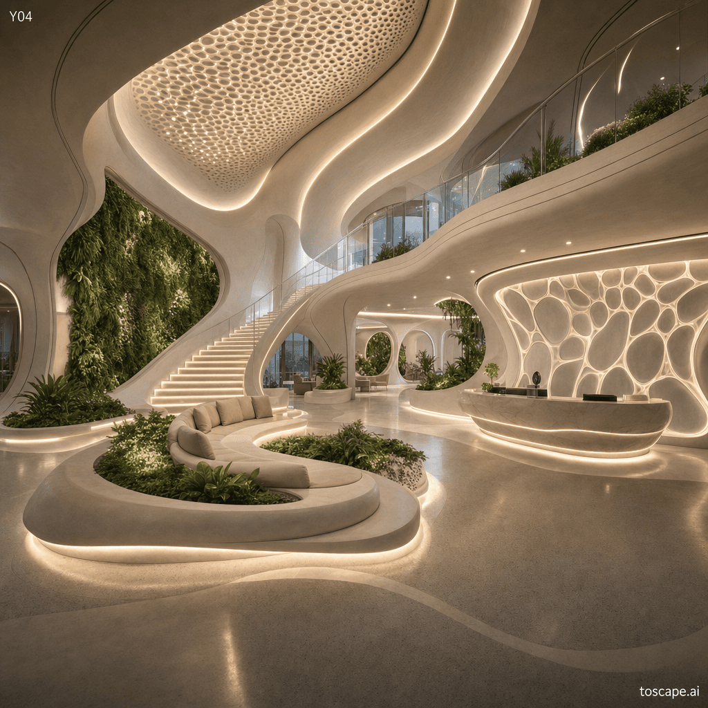 Bio-Digital Interior interior style reference
