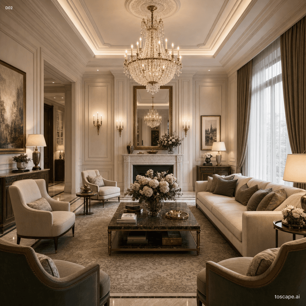 Contemporary Classic interior style reference