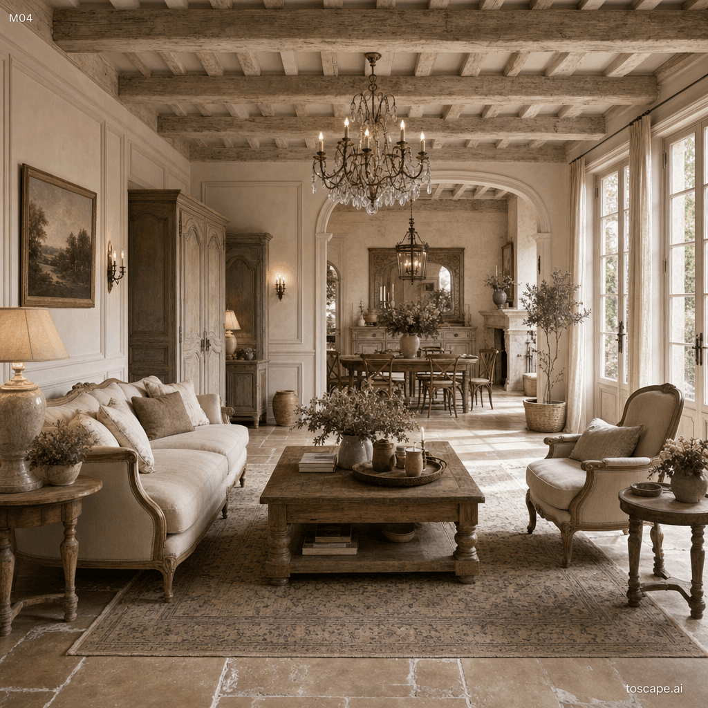 French Provincial interior style reference
