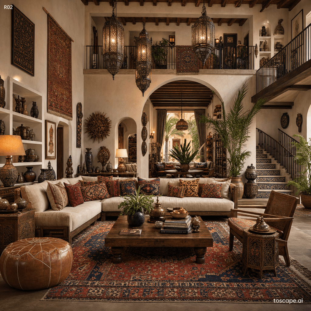 Global Eclectic interior style reference