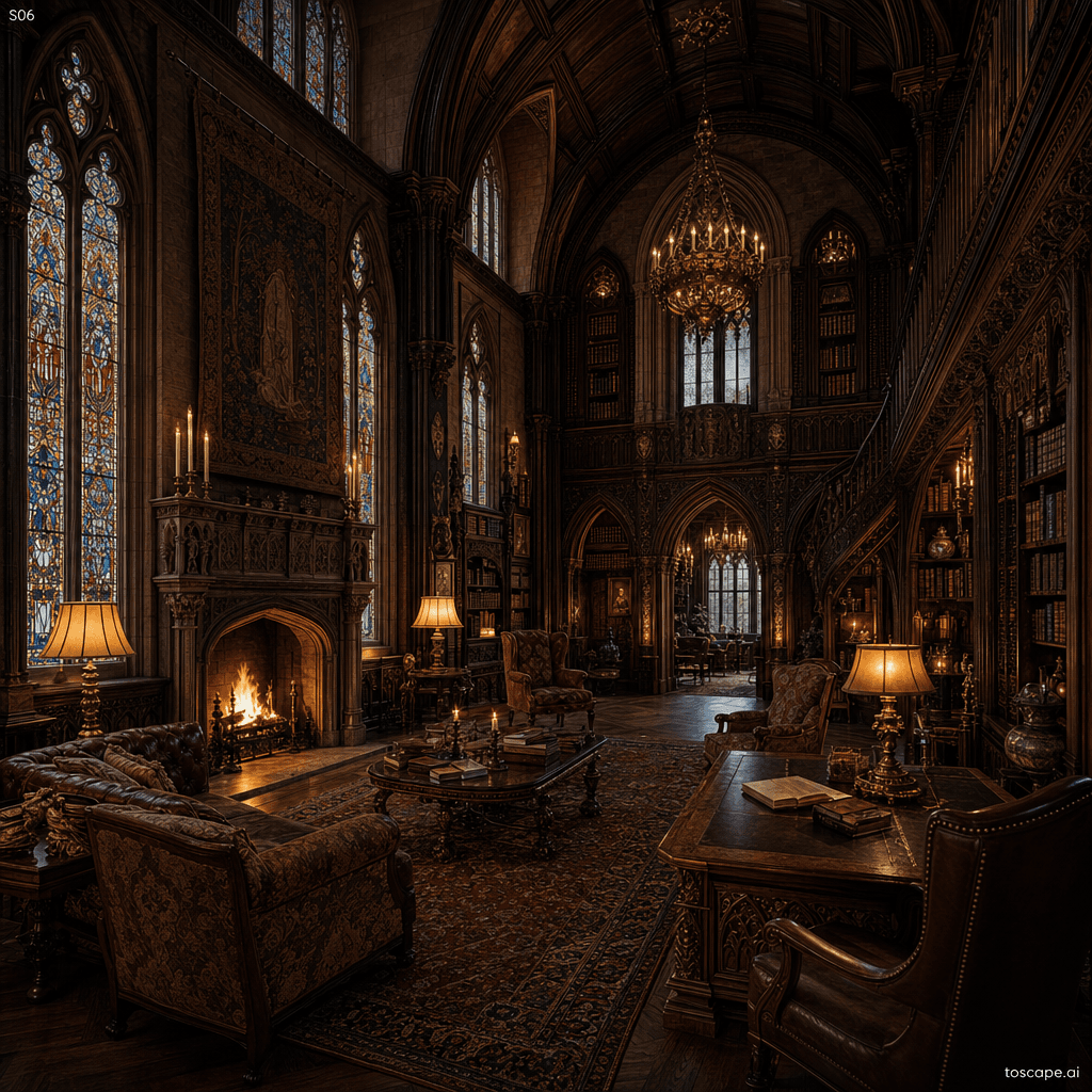Gothic Revival Interior interior style reference