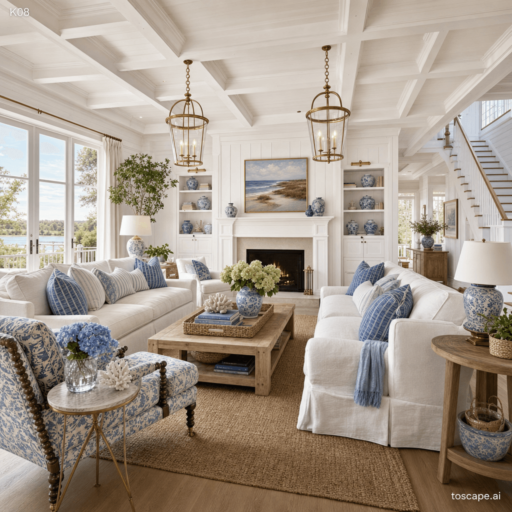 Hamptons Style interior style reference