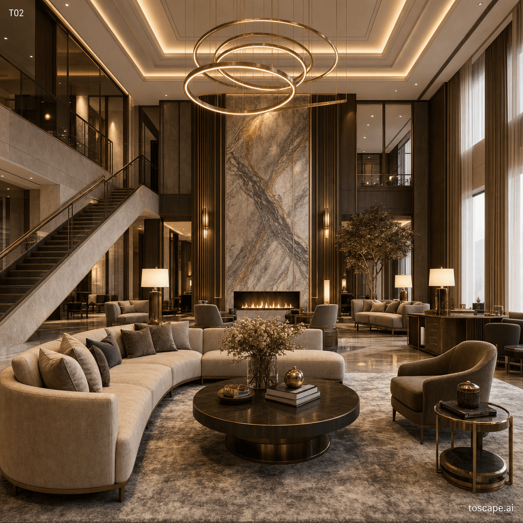 Hotel-Inspired Luxury interior style reference