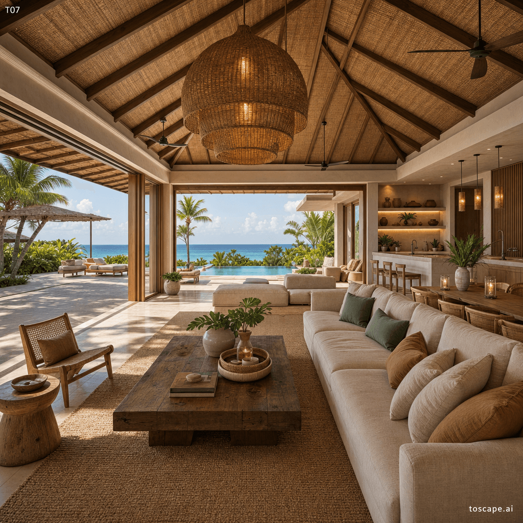 Island Luxury interior style reference