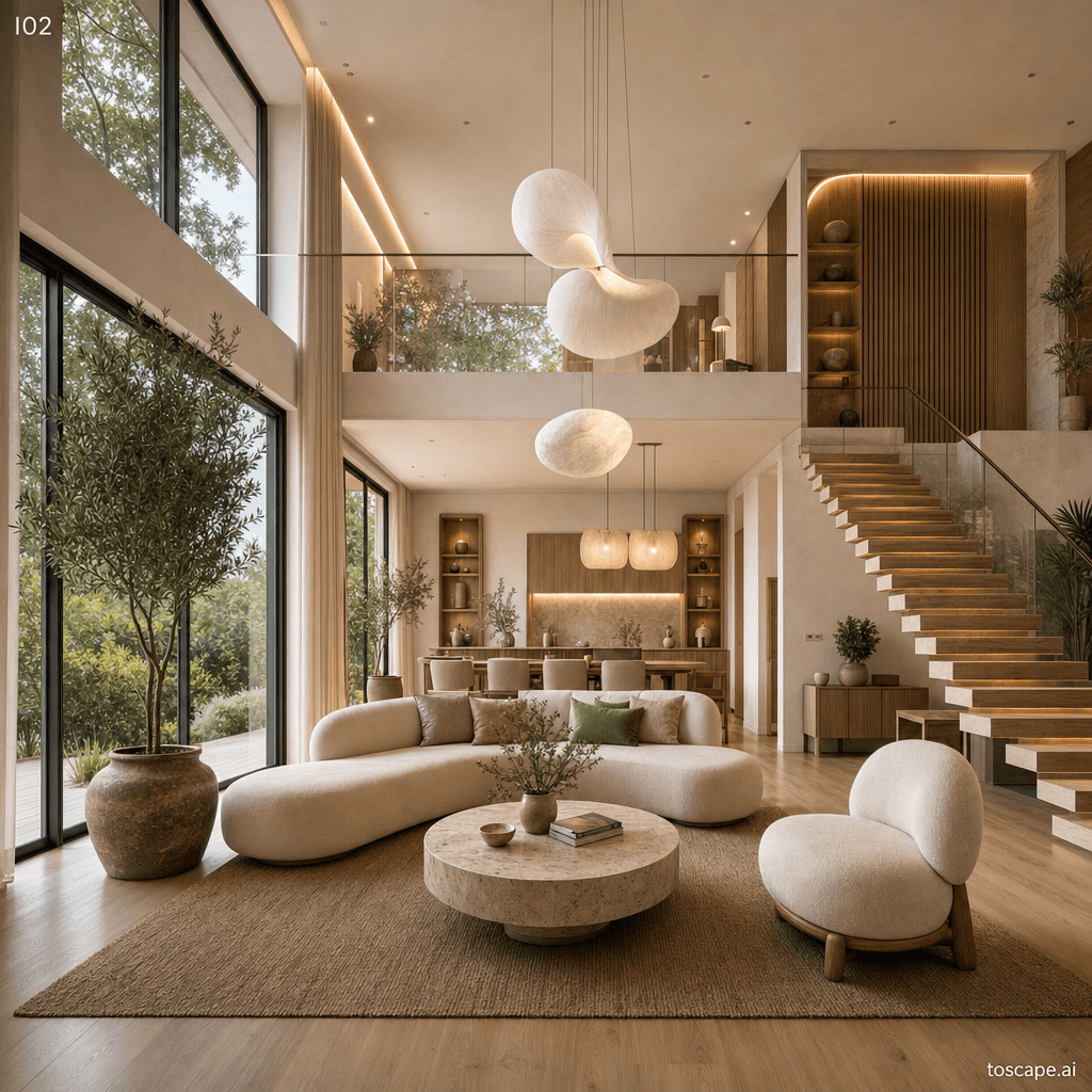 Natural Contemporary interior style reference