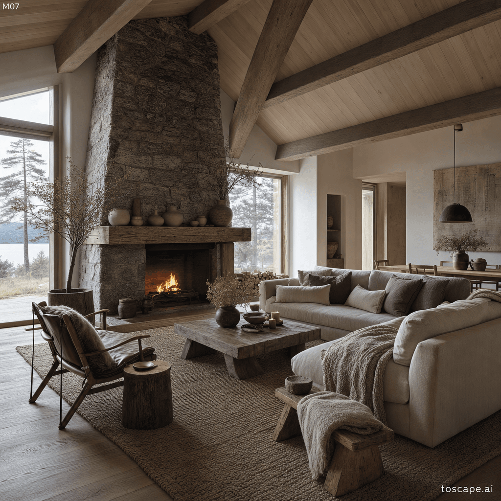 Nordic Rustic interior style reference