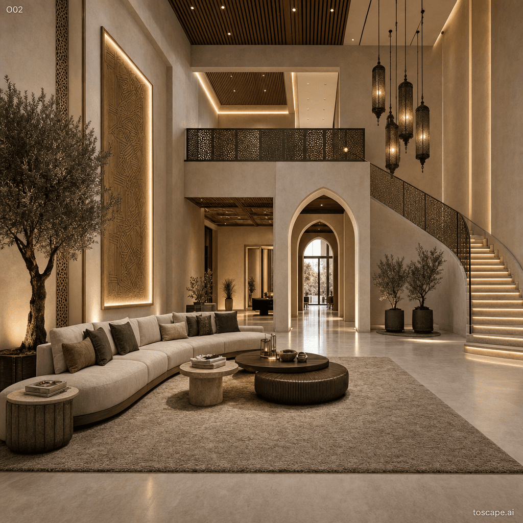 Saudi Contemporary interior style reference