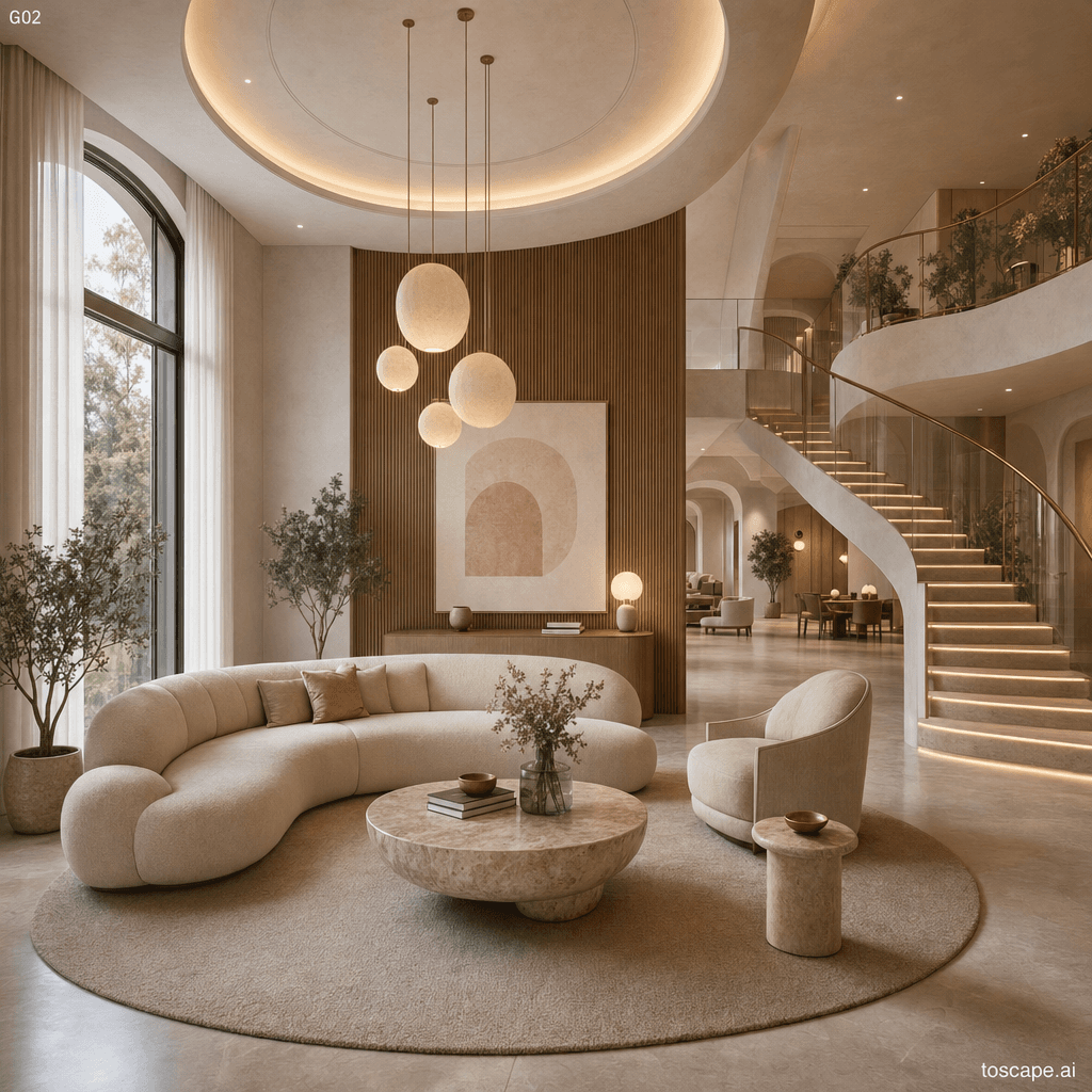 Soft Contemporary interior style reference