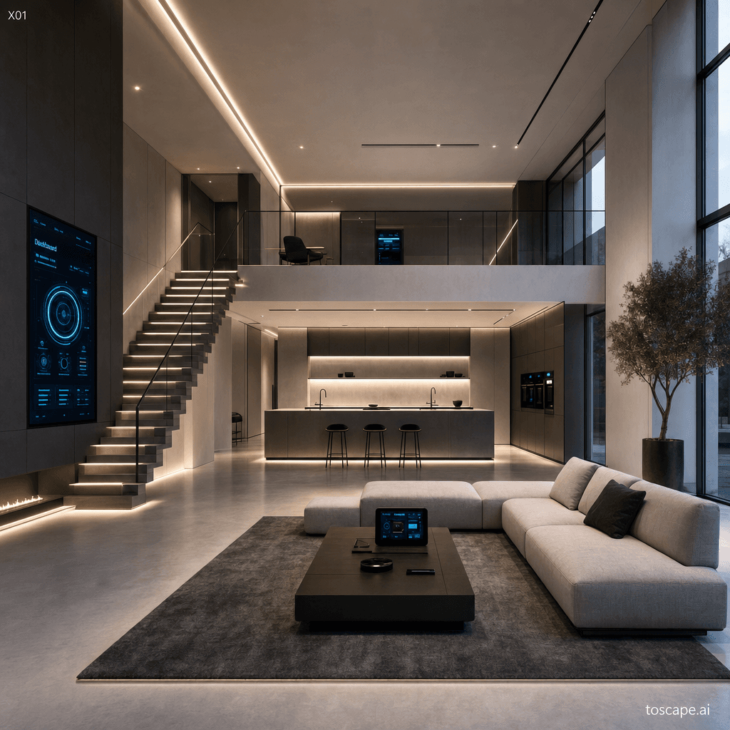 Tech Minimal interior style reference