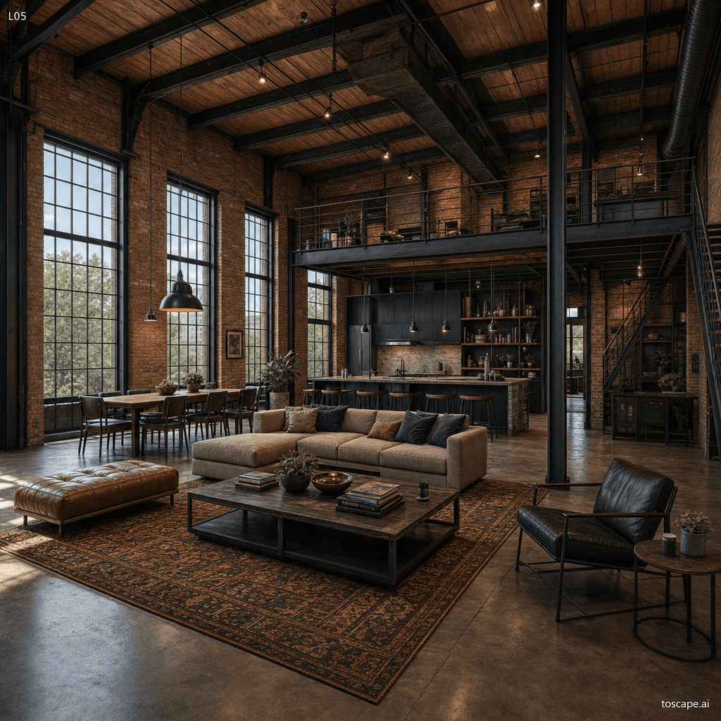 Warehouse Conversion interior style reference