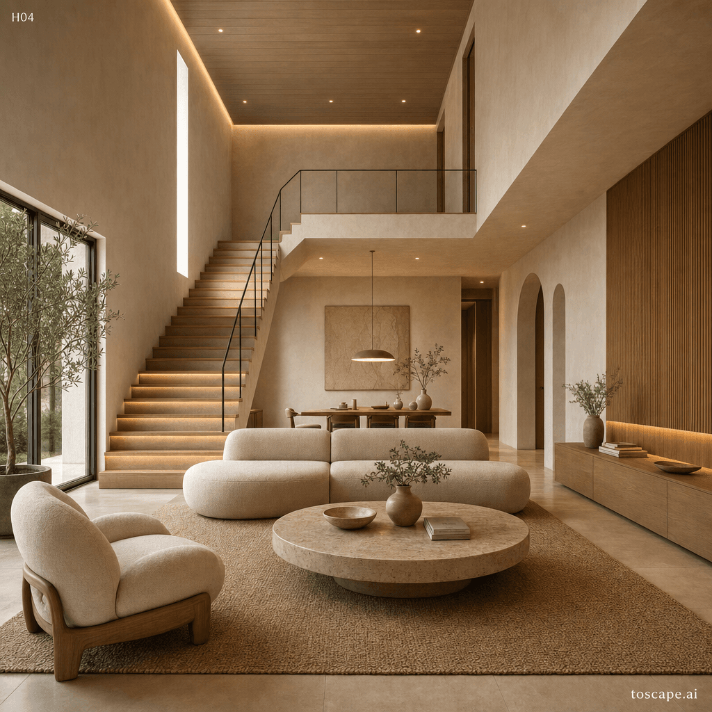 Warm Minimalism interior style reference