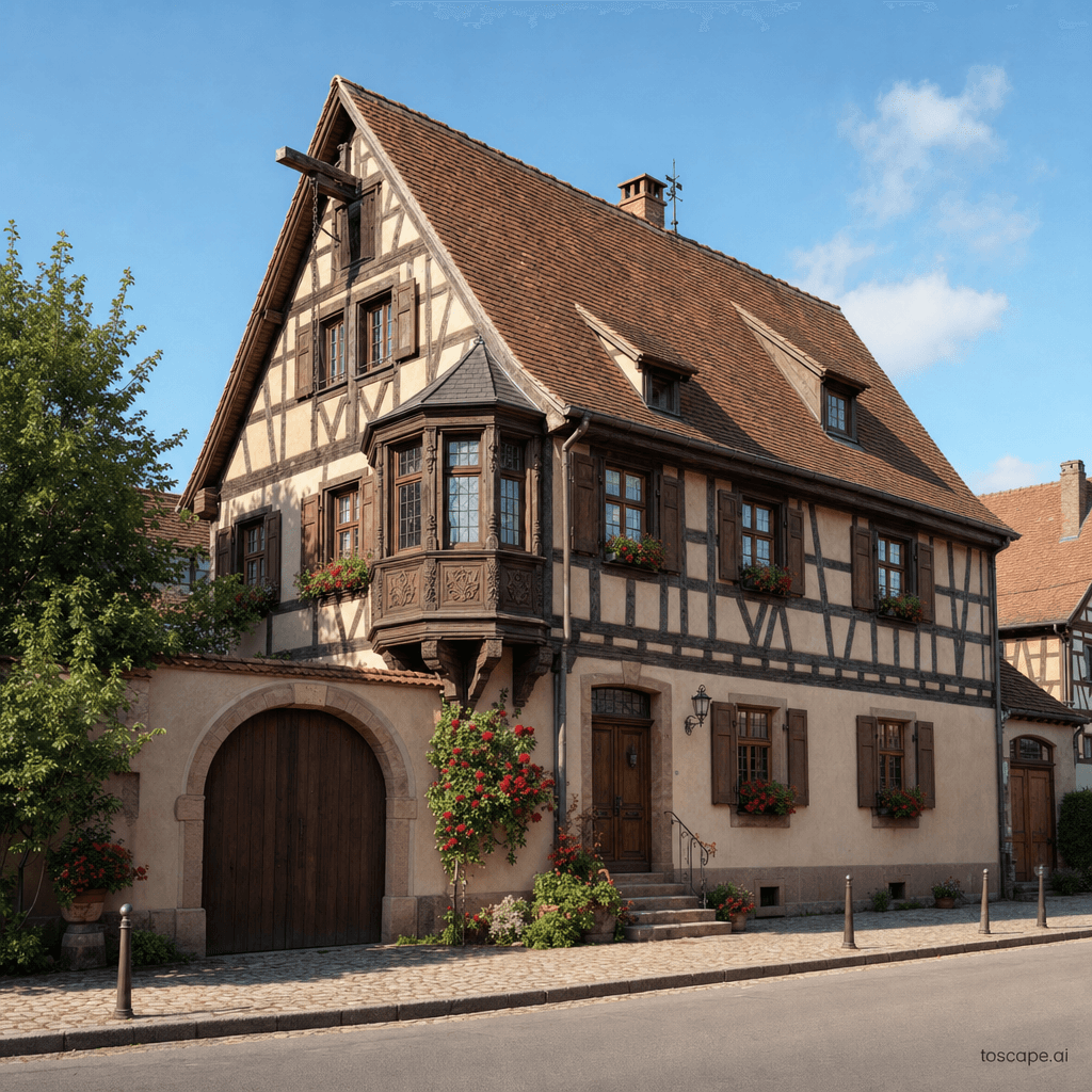Alsace architectural identity — France