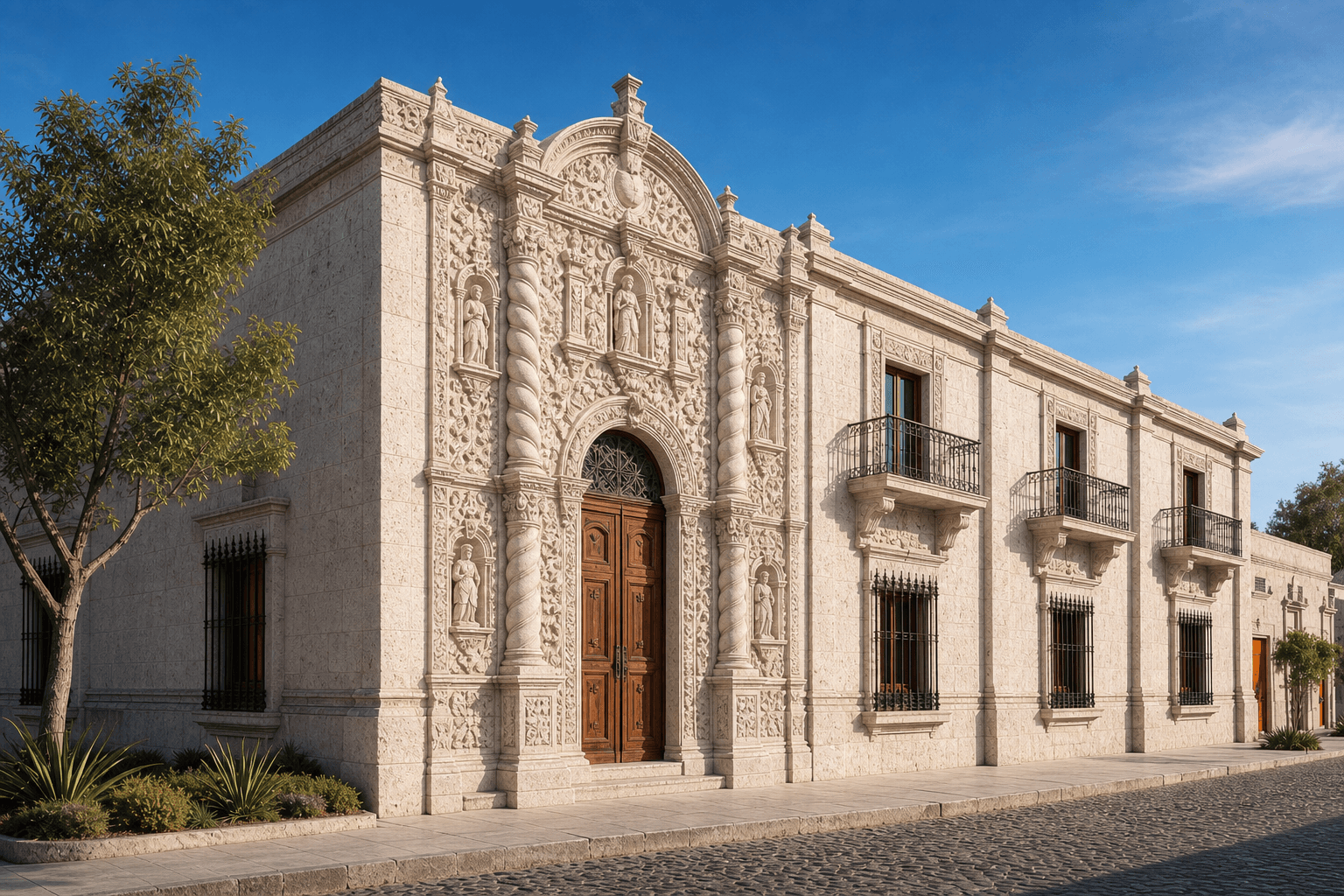 Arequipa Sillar architectural identity — Peru