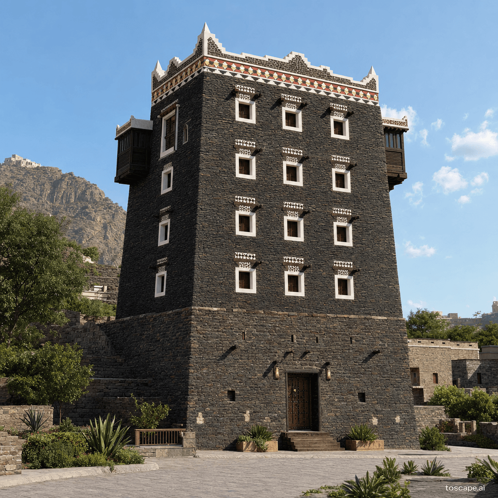 Aseer Asdar Traditional architectural identity — Saudi Arabia