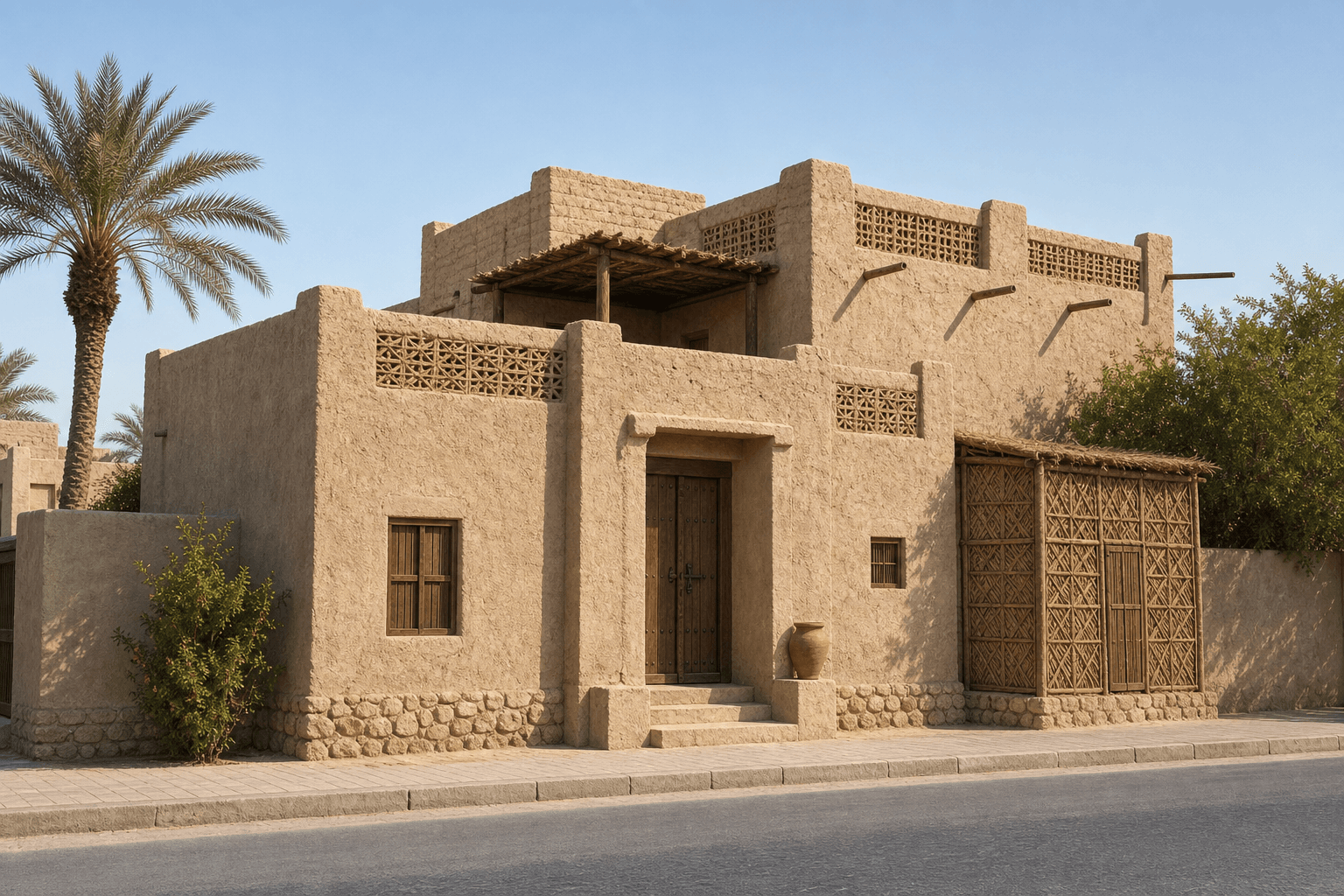 Bahrain Village Heritage architectural identity — Bahrain