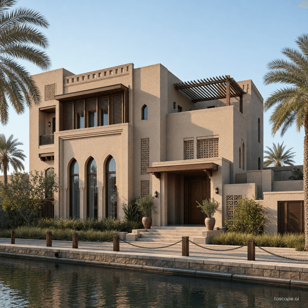 Basra Canal architectural identity — Iraq