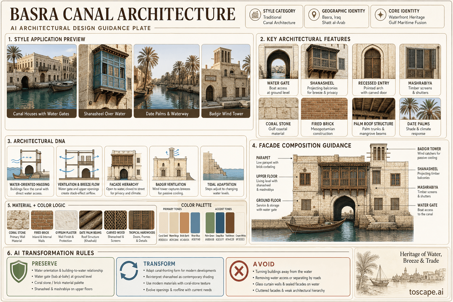 Basra Canal hero plate — Iraq