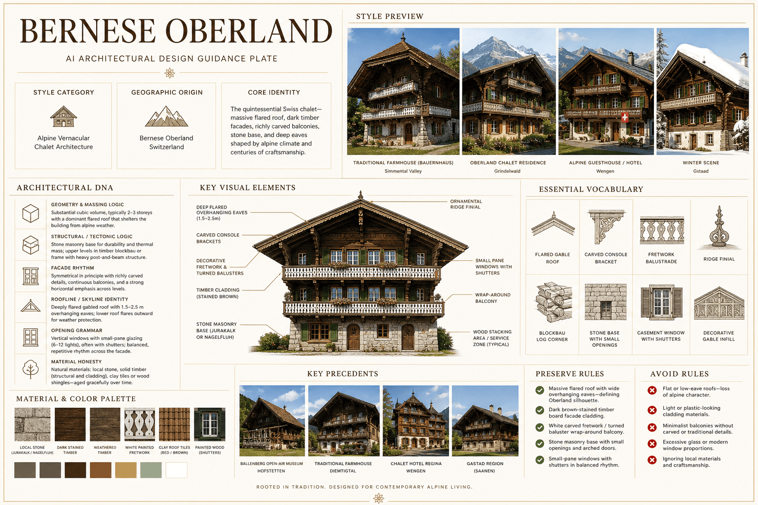 Bernese Oberland hero plate — Switzerland