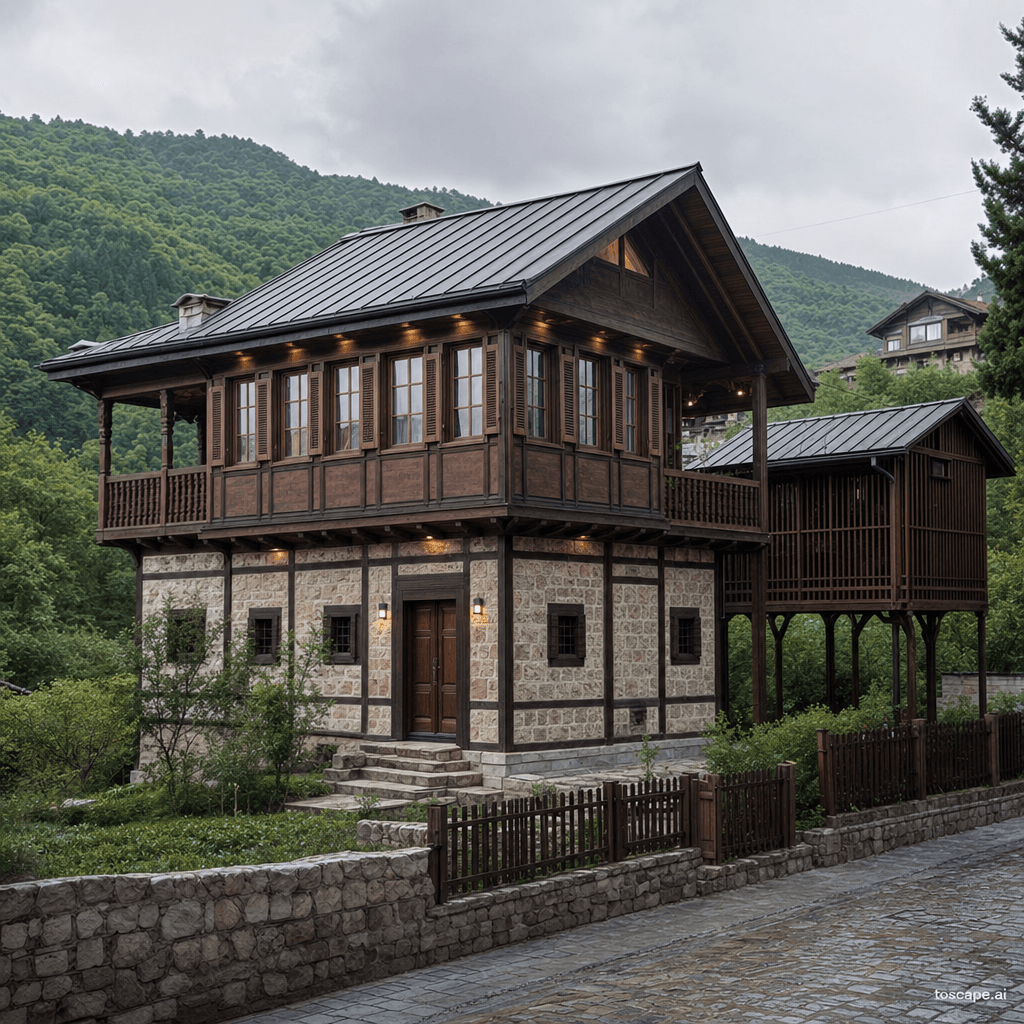 Black Sea Timber architectural identity — Turkey