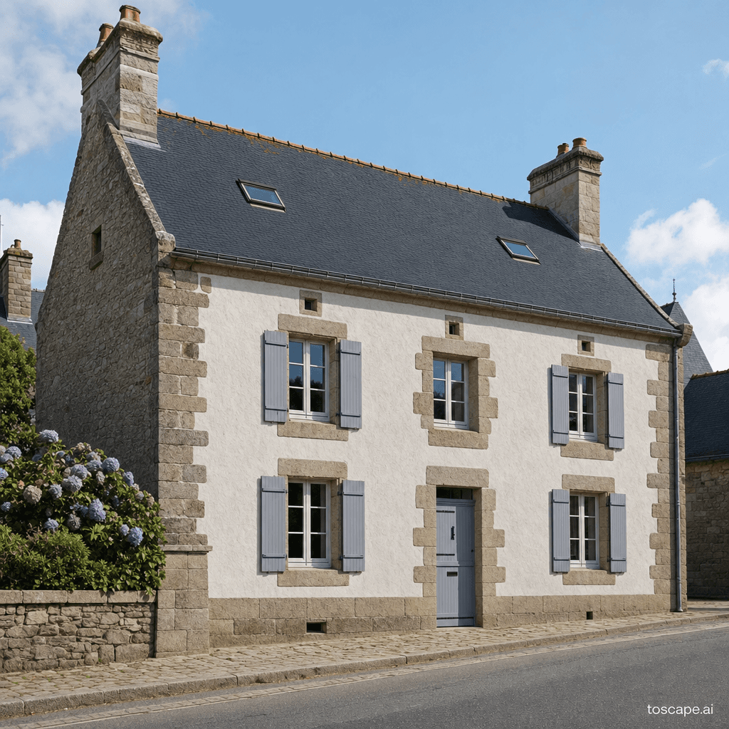 Brittany architectural identity — France