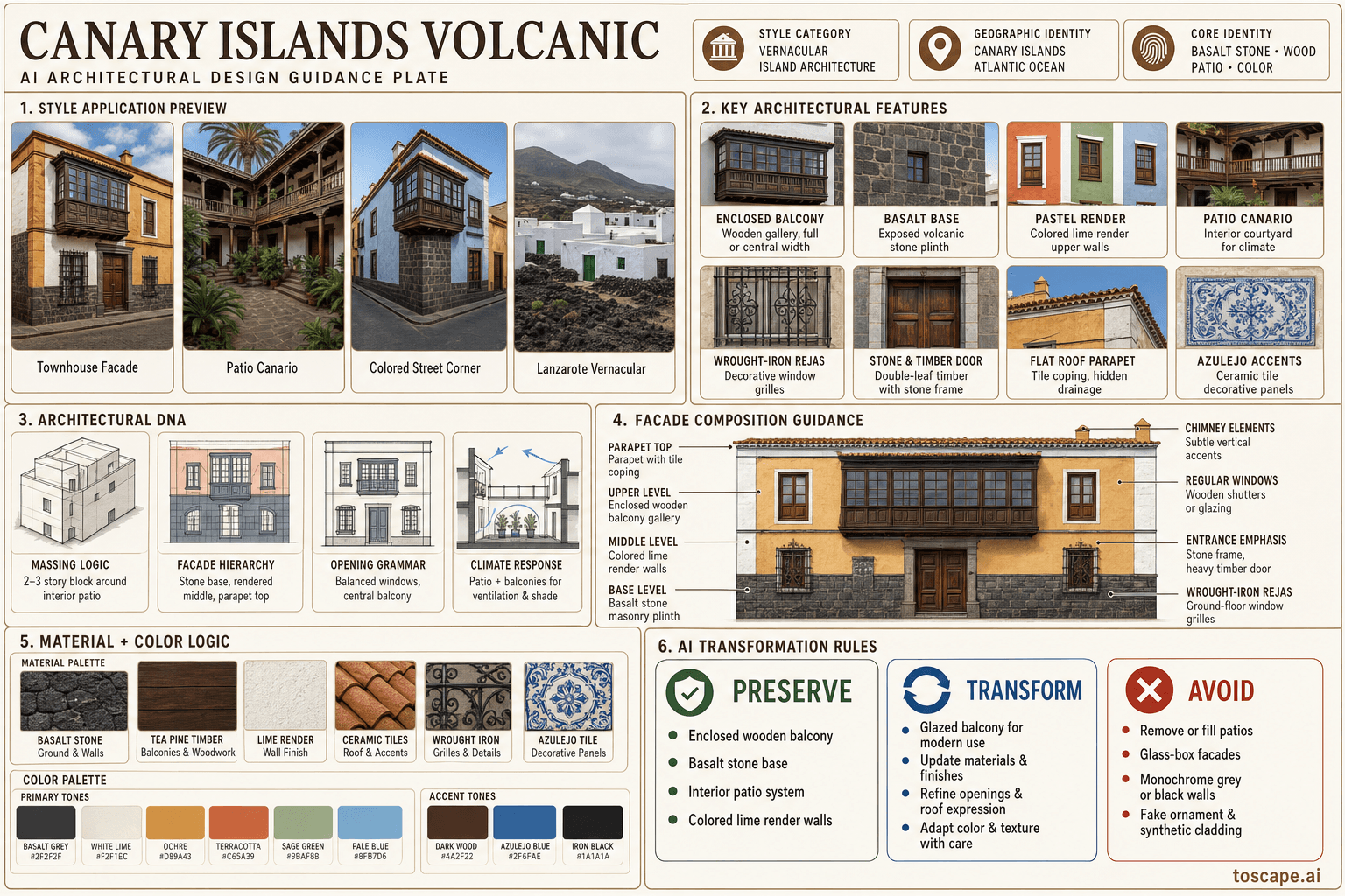 Canary Islands Volcanic hero plate — Spain