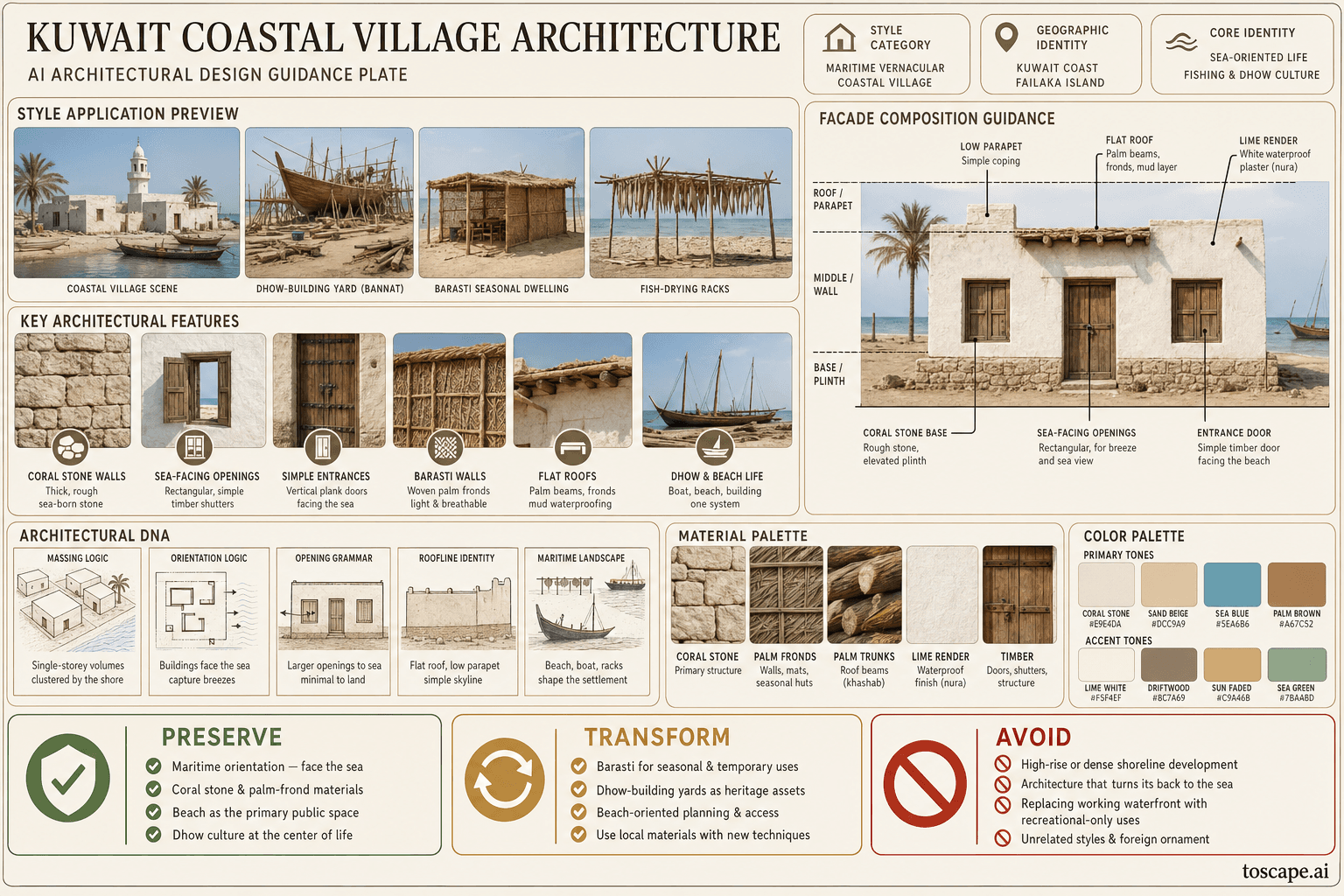 Kuwait Coastal Village hero plate — Kuwait