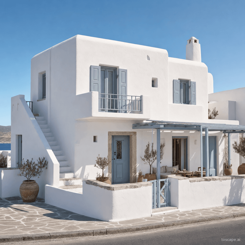Cyclades Islands architectural identity — Greece