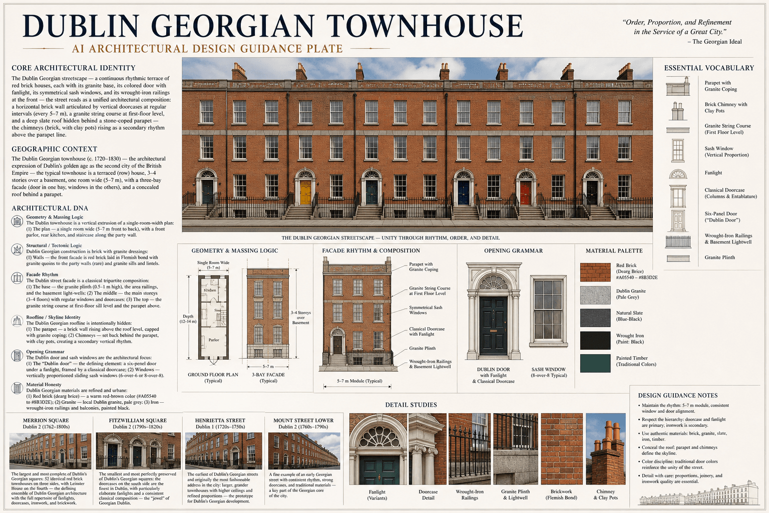 Dublin Georgian Townhouse hero plate — Ireland