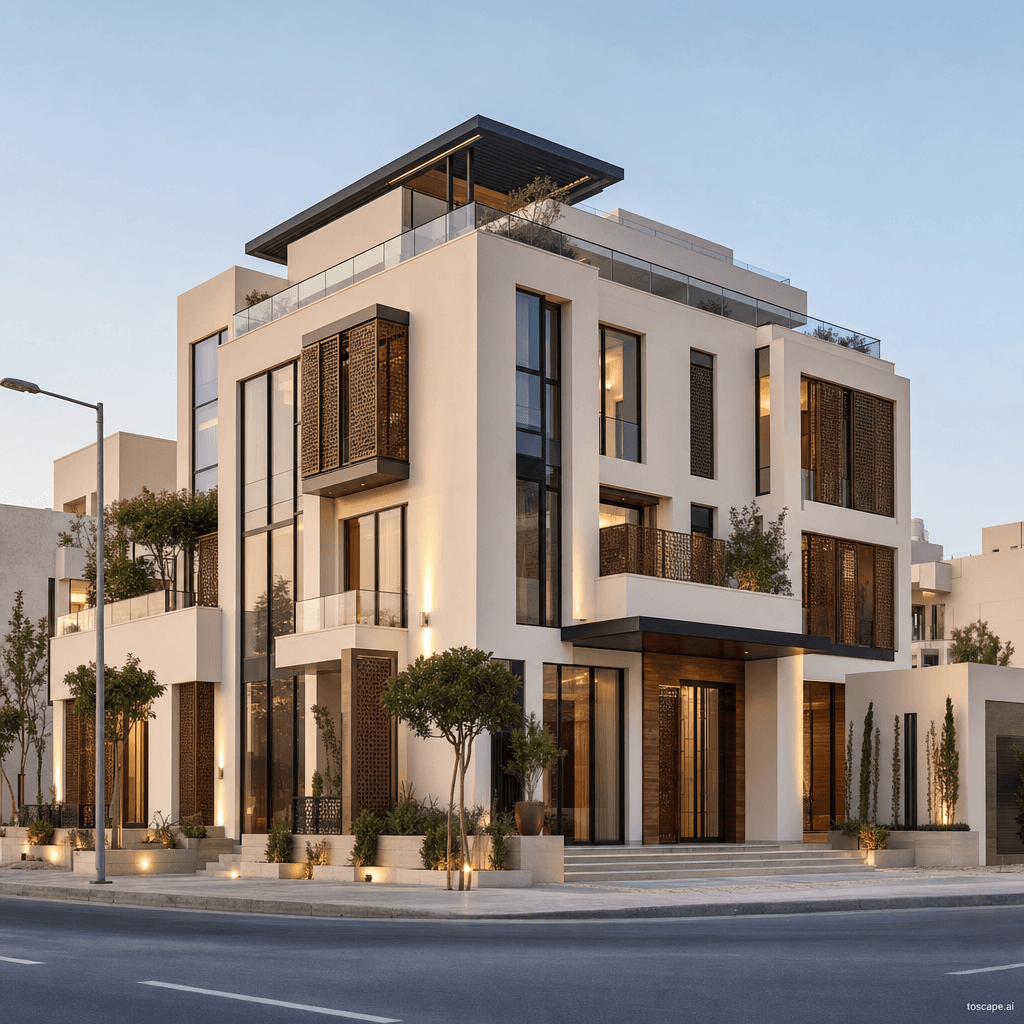 East Coast Contemporary architectural identity — Saudi Arabia