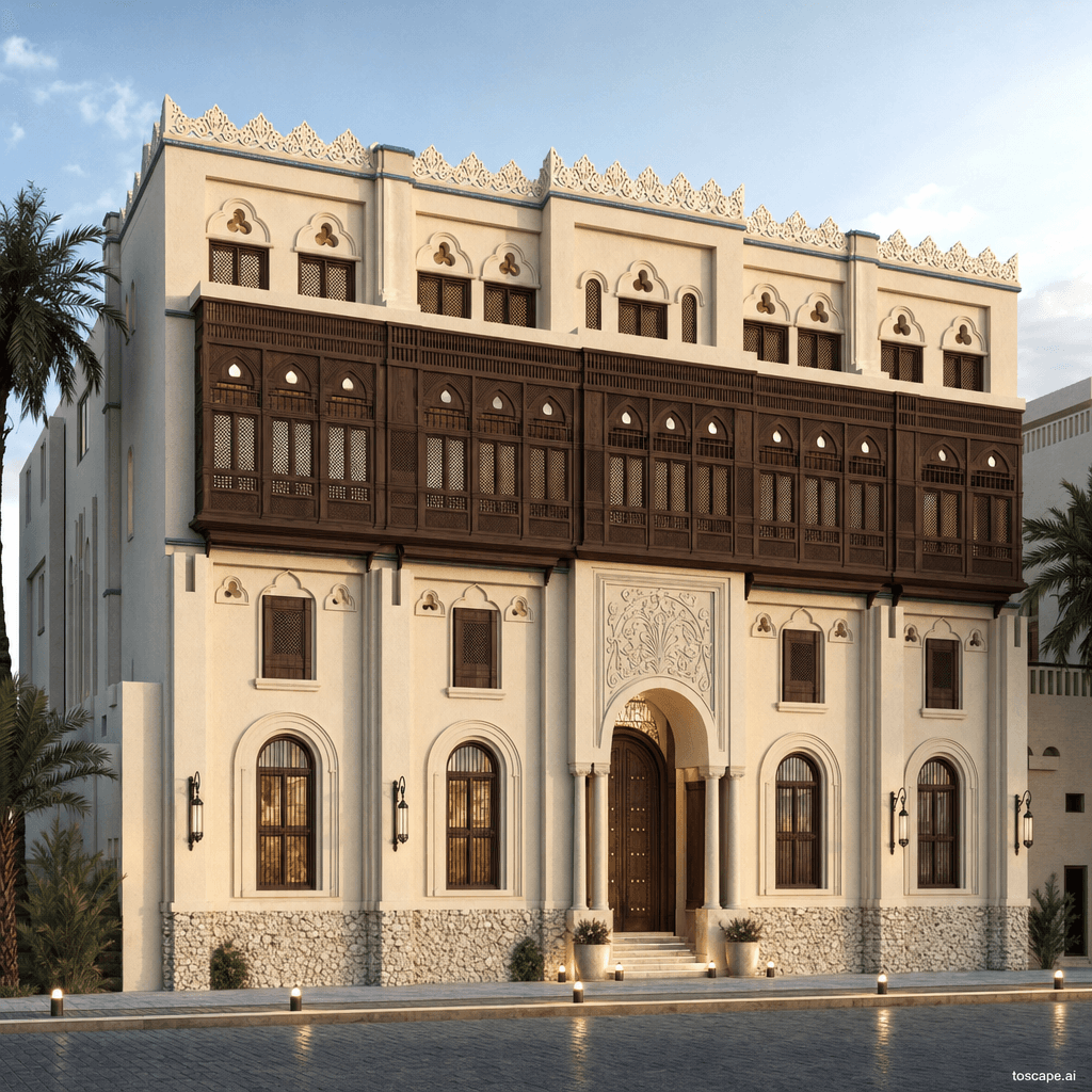 East Coast Traditional architectural identity — Saudi Arabia