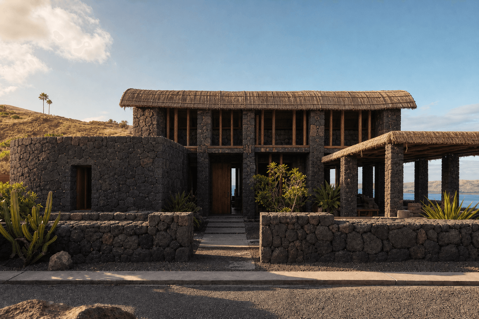 Rapa Nui architectural identity — Chile