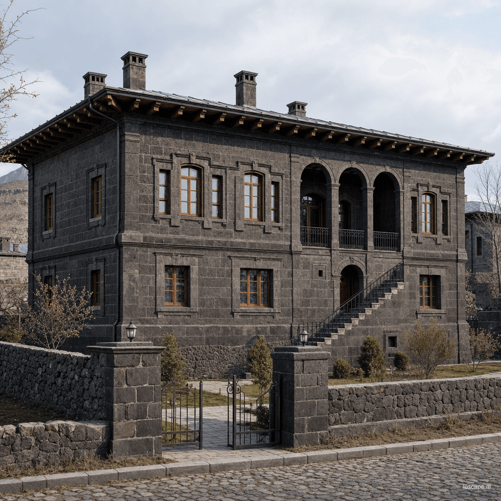 Eastern Anatolia Stone architectural identity — Turkey