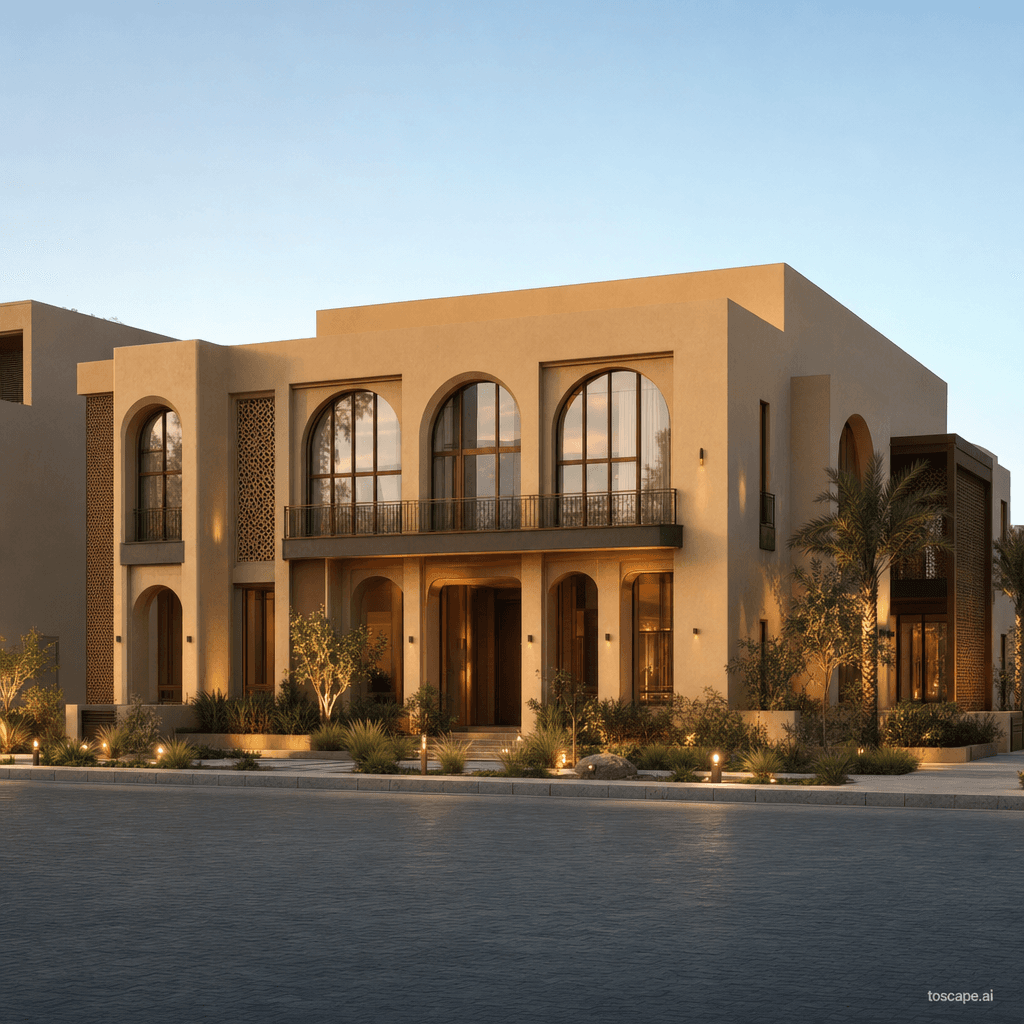 Eastern Najdi Contemporary architectural identity — Saudi Arabia