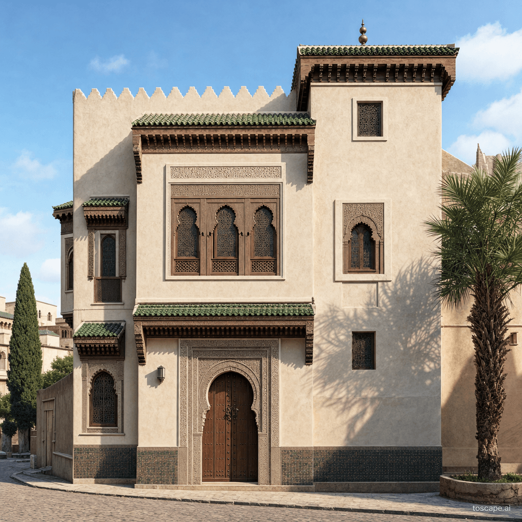 Fès-Meknès Imperial Medina architectural identity — Morocco