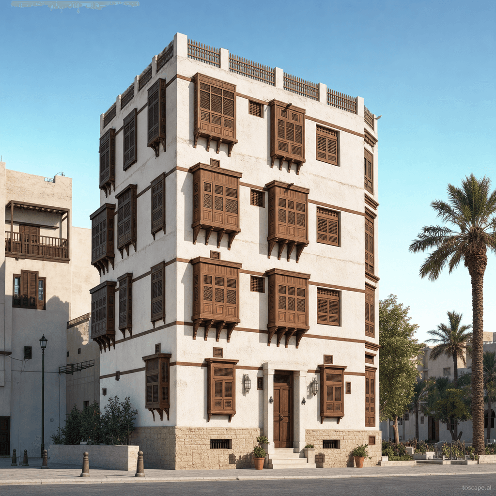 Hejazi Traditional Coastal architectural identity — Saudi Arabia
